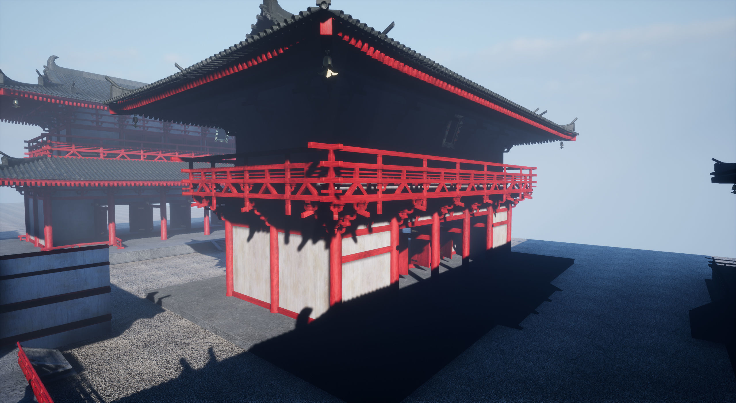 Samurai Warlord and Japanese Architecture Bundle  Low-poly 3D model_59
