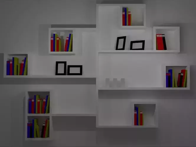  Modern Bookshelf
