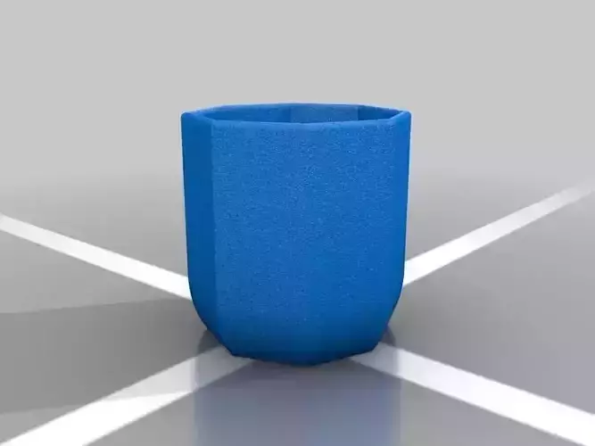 8 Sided Plant Pot - Customizer-able Containers