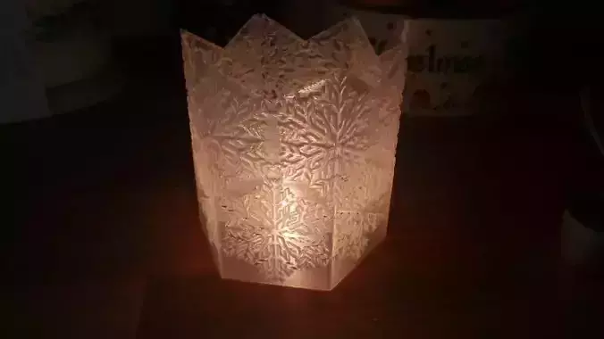 Snowflake Light holder