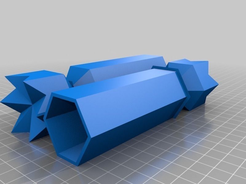 Open-able Cracker Free 3D print model_2