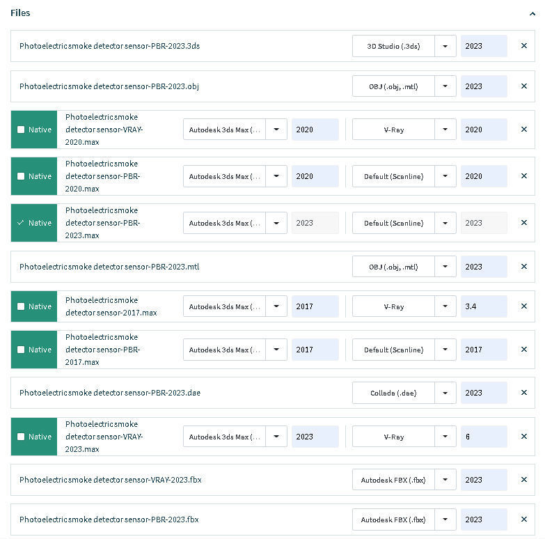 Photoelectric smoke detector sensor 3D model_16