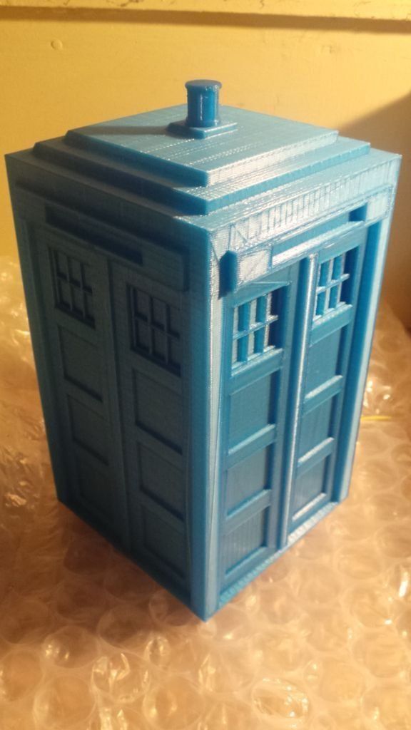 Tardis with drawers Free 3D print model_8
