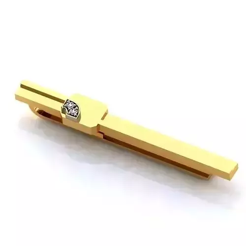 Gold Pendant With Diamonds 180 3D print model