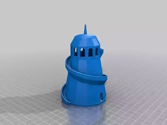 Helter Skelter Free 3D print model