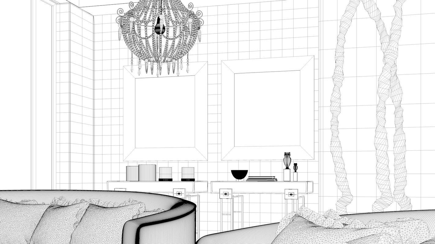 VRay - C4D Scene files - African Interior Scene 3D model_5