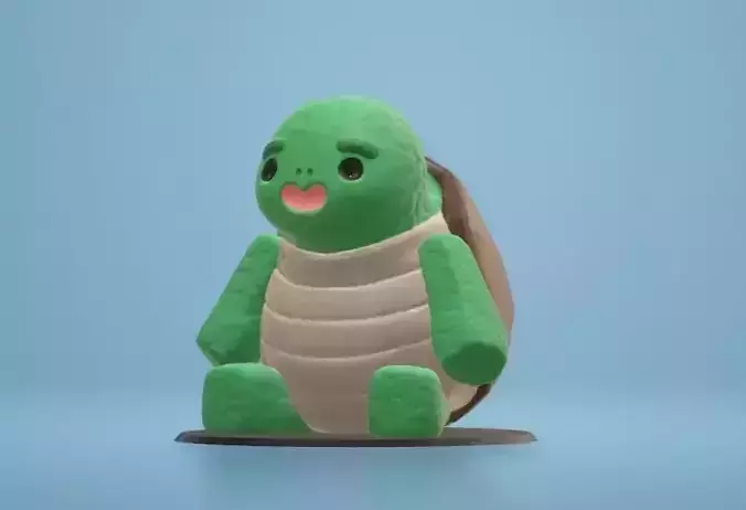 Cute Turtle 3D print model