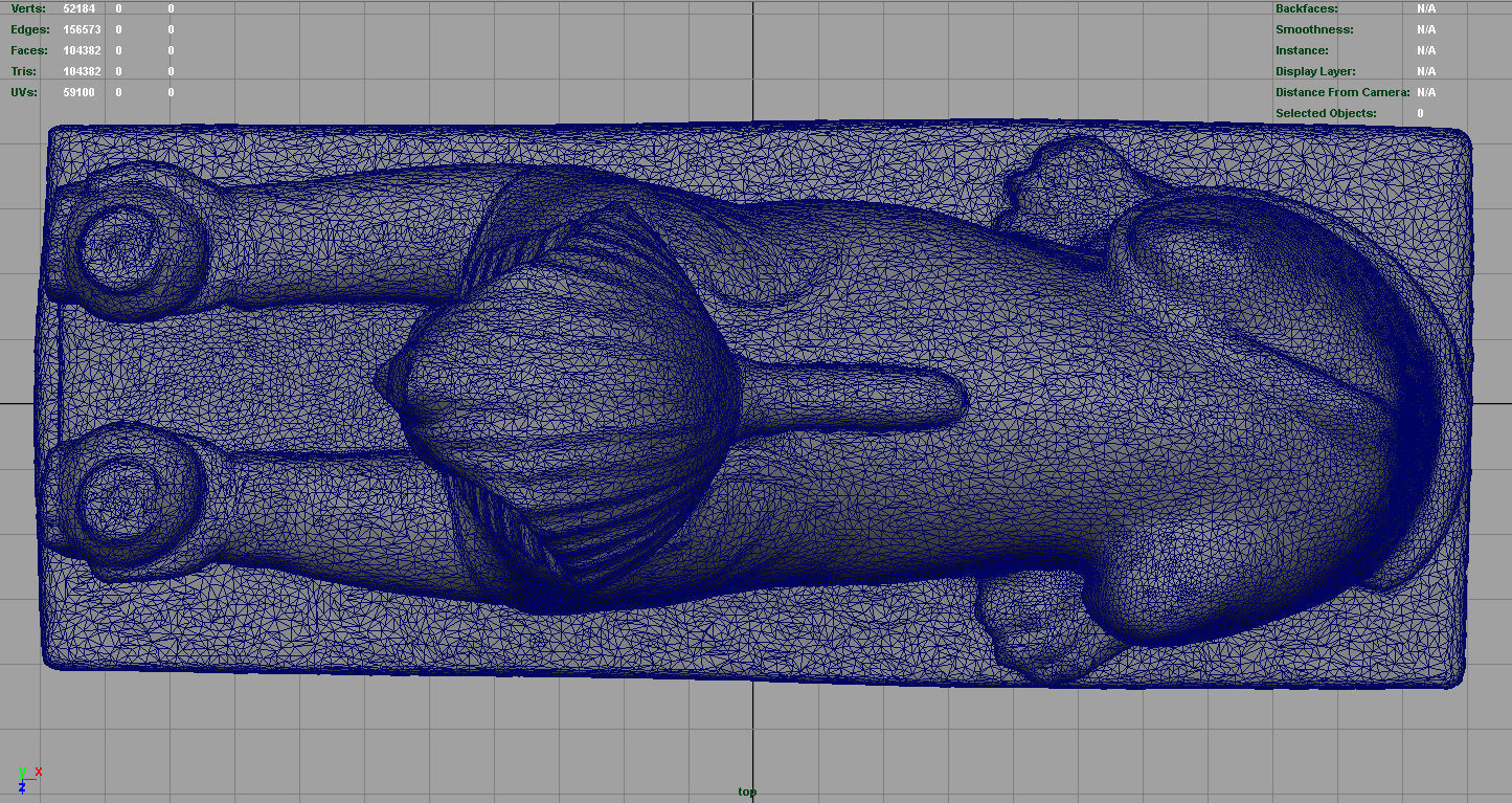 The Alabaster Sphinx 3D model_8