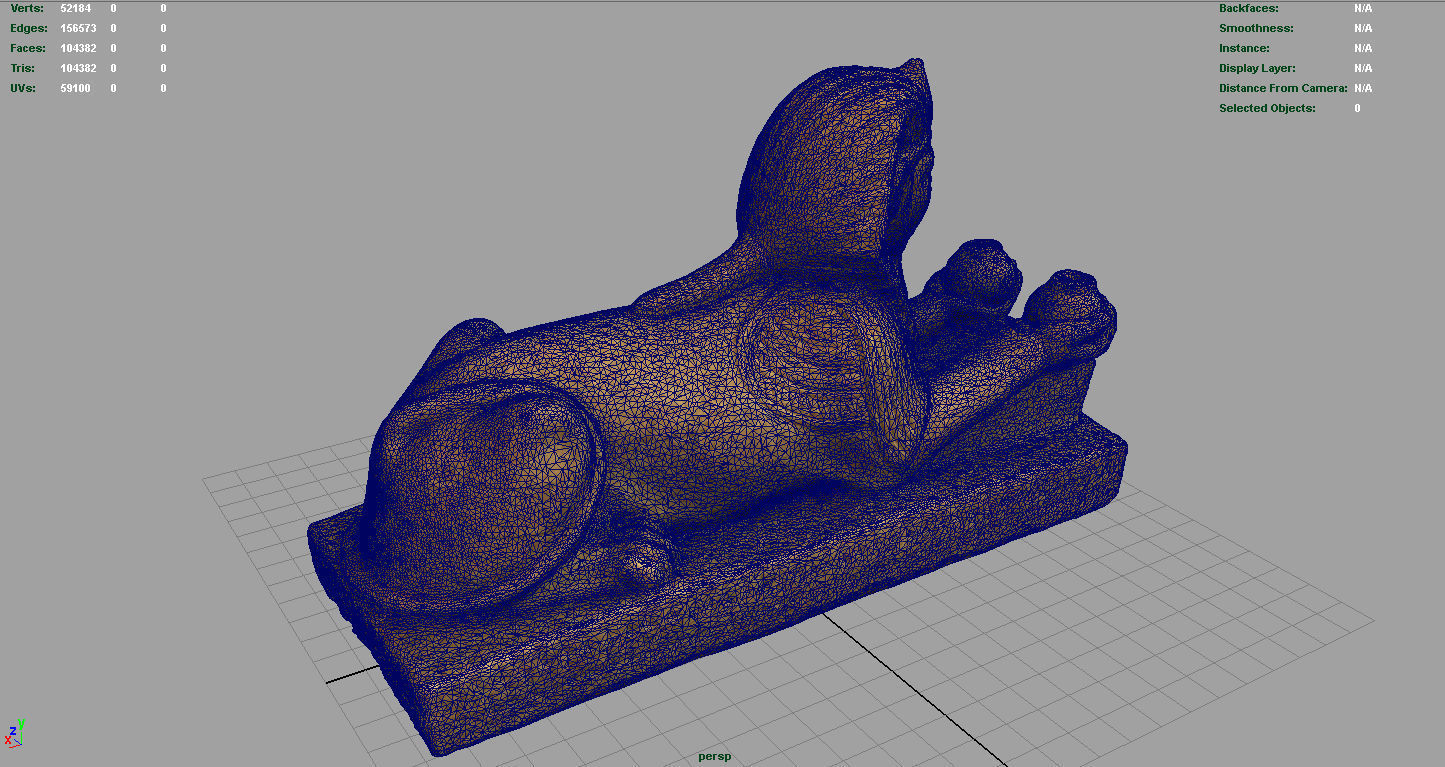 The Alabaster Sphinx 3D model_11