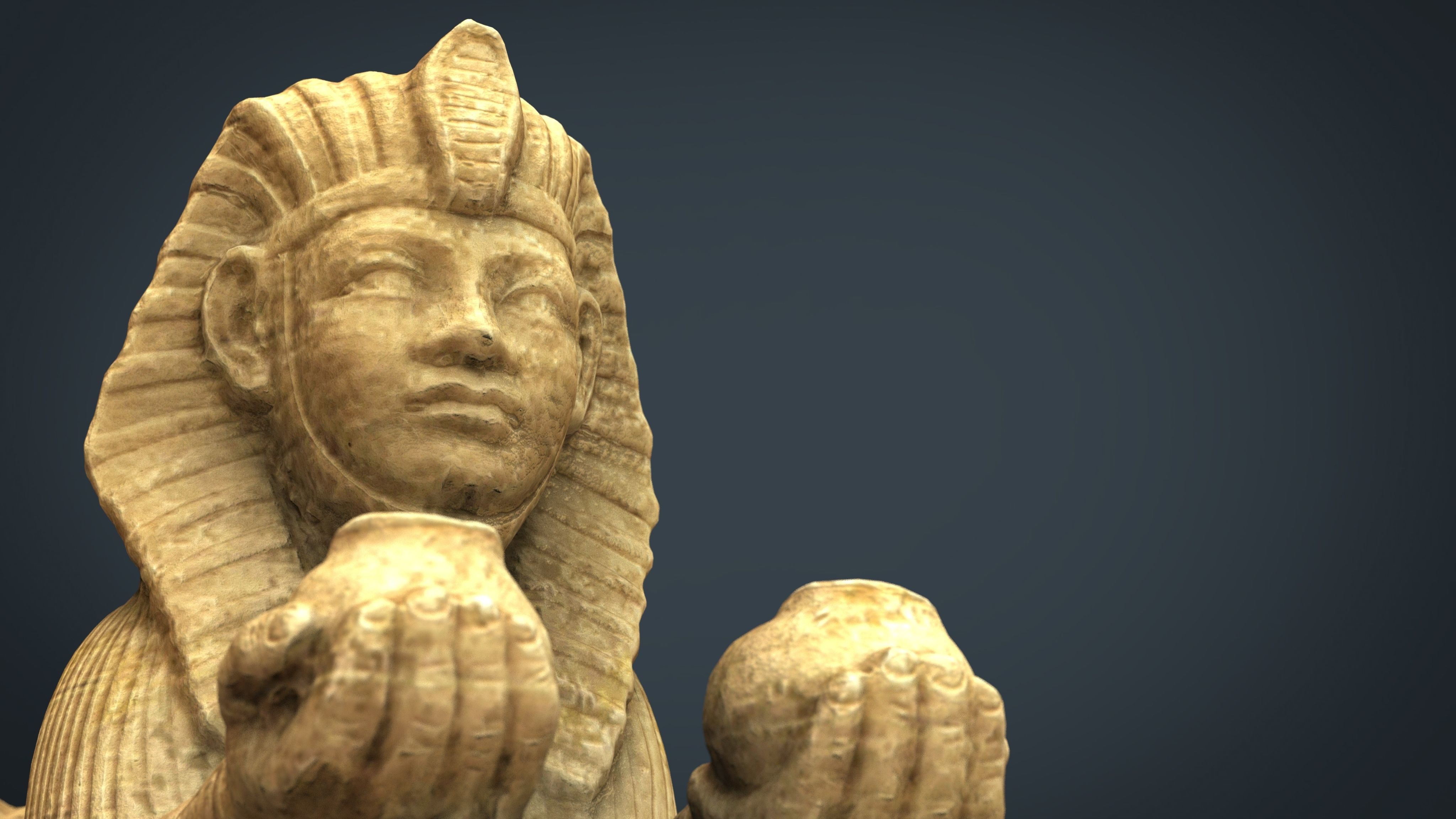 The Alabaster Sphinx 3D model_13