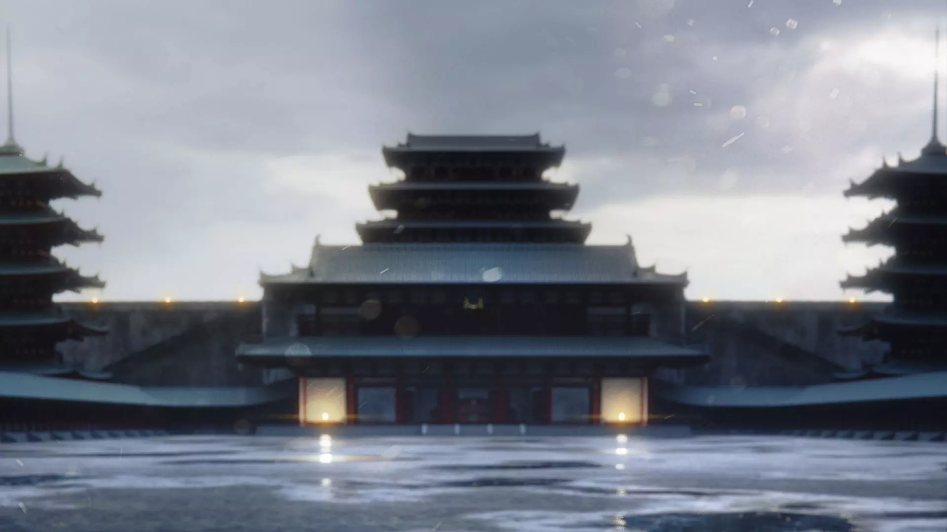 Japanese Architecture 3D model_0