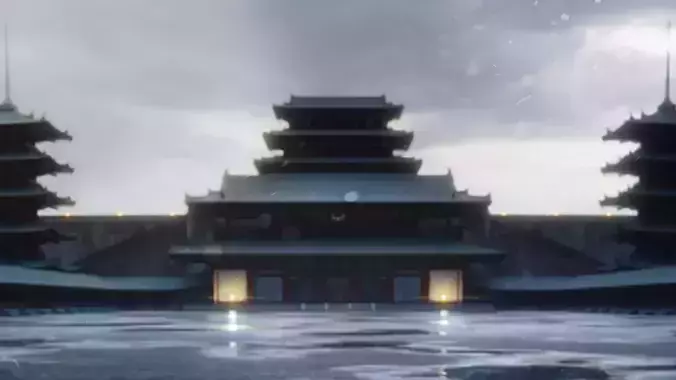 Japanese Architecture 3D model