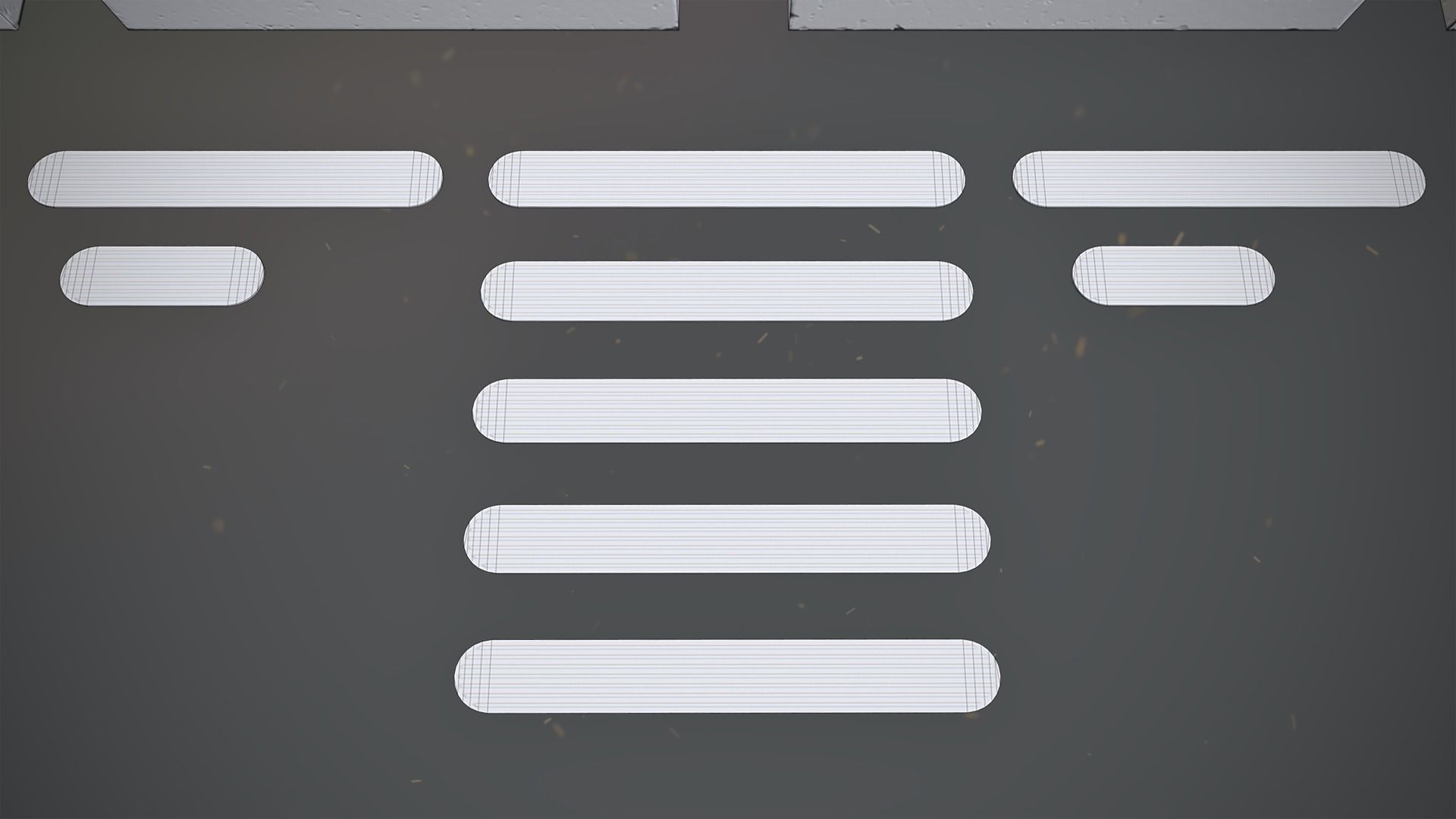 Sidewalk - Modular Set 3 Color Option Low-poly 3D model_19