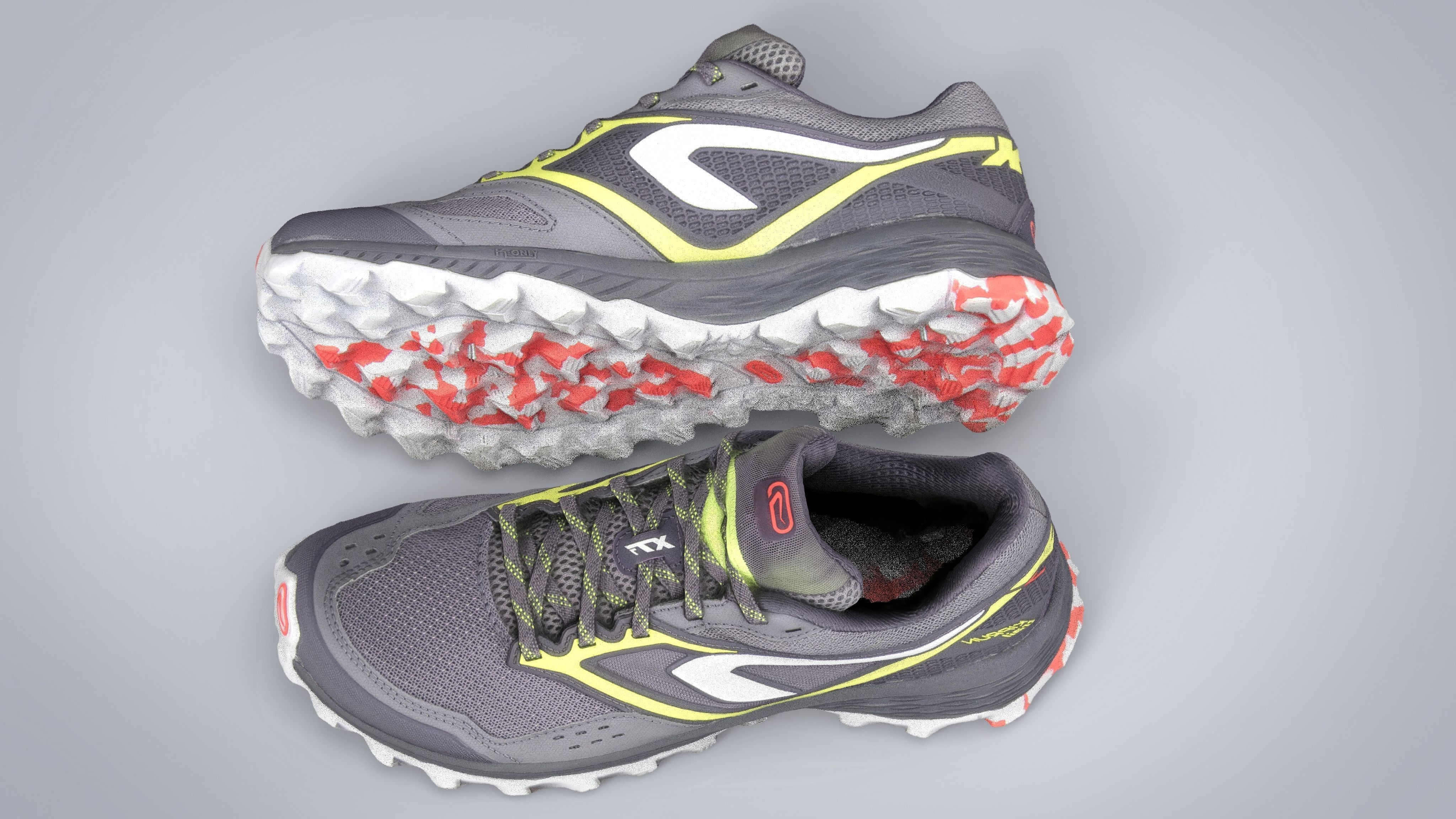 HIKING SHOES Low-poly 3D model_22