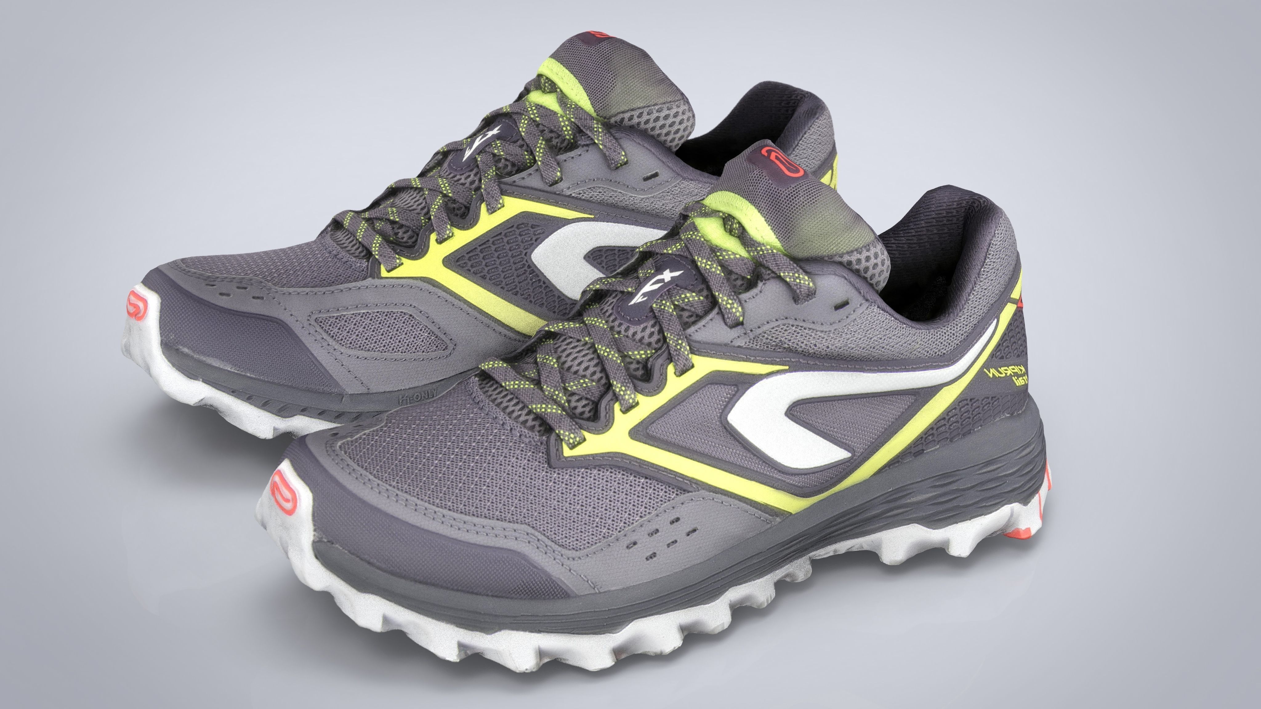 HIKING SHOES Low-poly 3D model_2