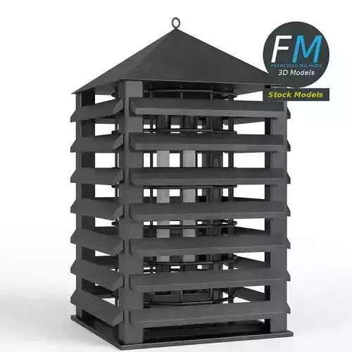 Bug zapper 3D model