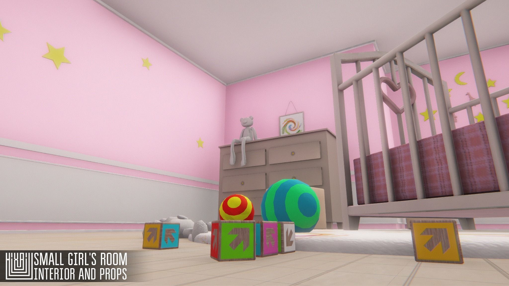 LOW POLY WORLD - LABORATORY 3D model_9