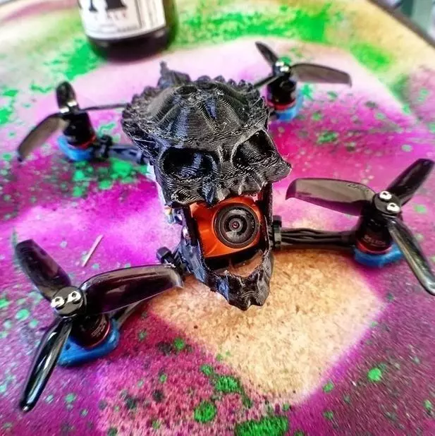 Babyhawk R Runcam Split Mini Canopy 3D print model_0