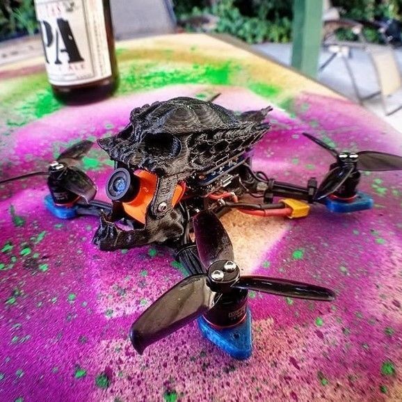 Babyhawk R Runcam Split Mini Canopy 3D print model_1