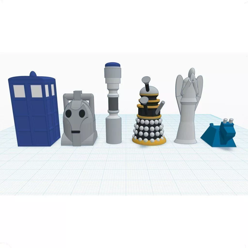 Who Chess Free 3D print model