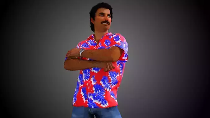 Thomas Magnum P I 3D model