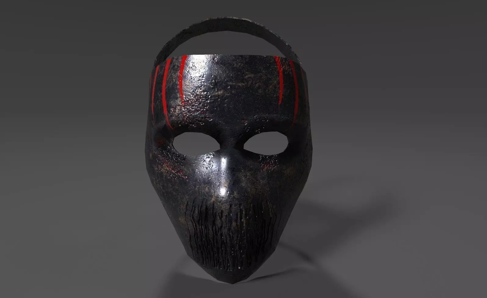 Death Mask no textures Free 3D model