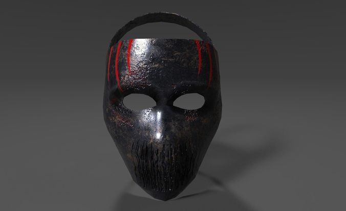 Death Mask no textures Free 3D model