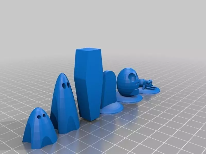 Spooky Chess Free 3D print model