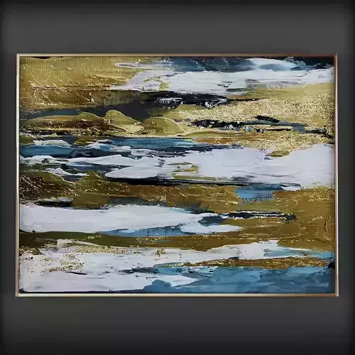 Picture Frames  Low-poly 3D model