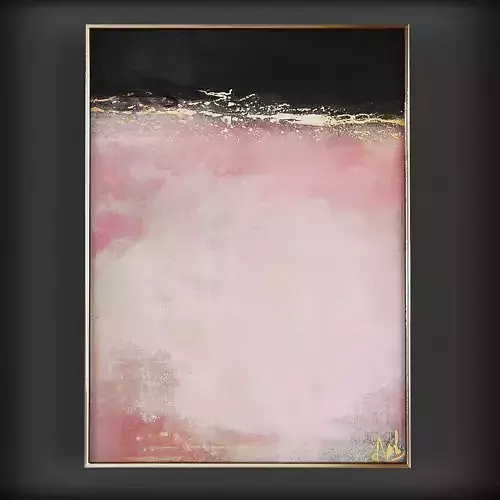 Picture Frames Low-poly 3D model