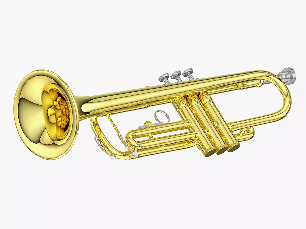 Trumpet 3D model_0