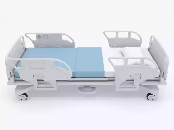 Medical - Hospital Bed 2 3D model