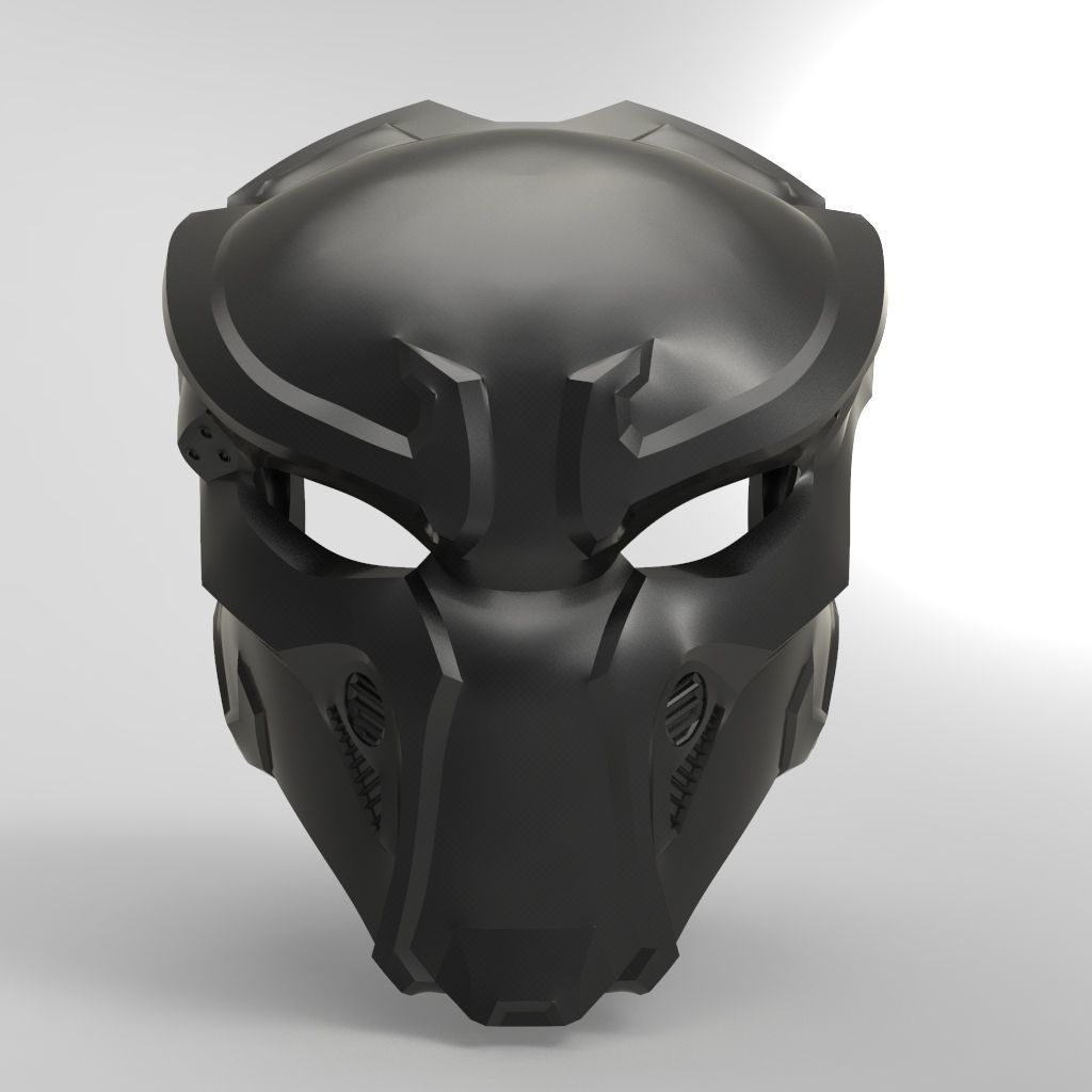 Predator Mask 3D print model 3D print model_8