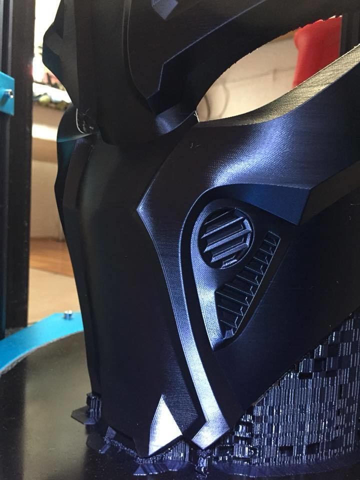 Predator Mask 3D print model 3D print model_3