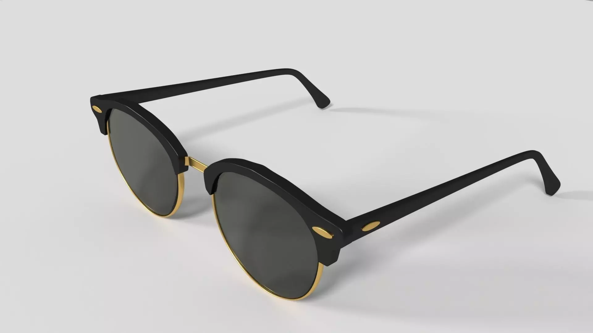 sun glasses Free 3D model_0