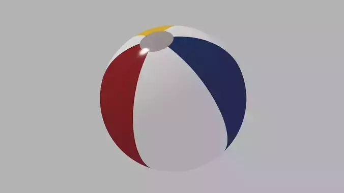 Beach Ball 3D model