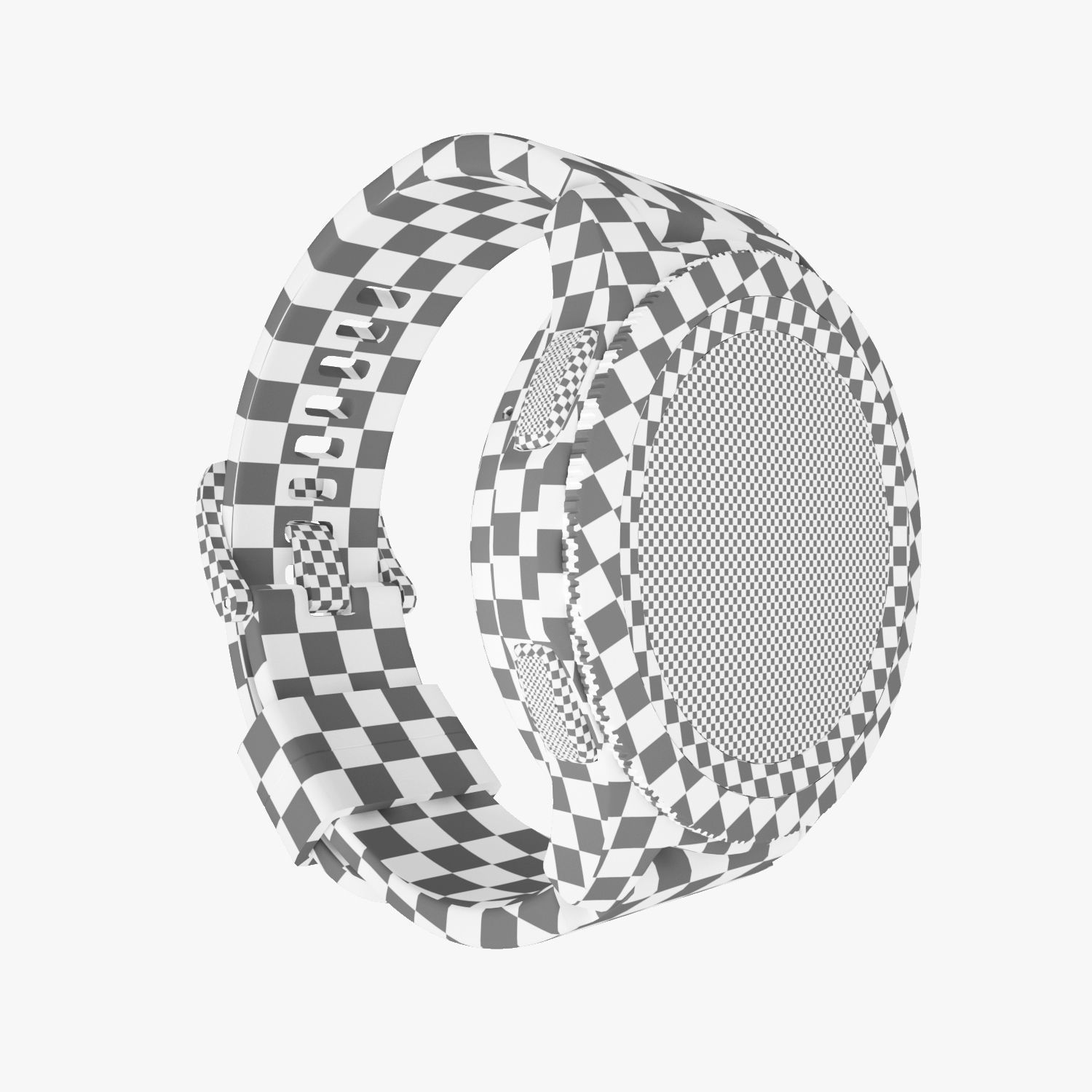 Samsung Galaxy Watch Silver 3D model_13