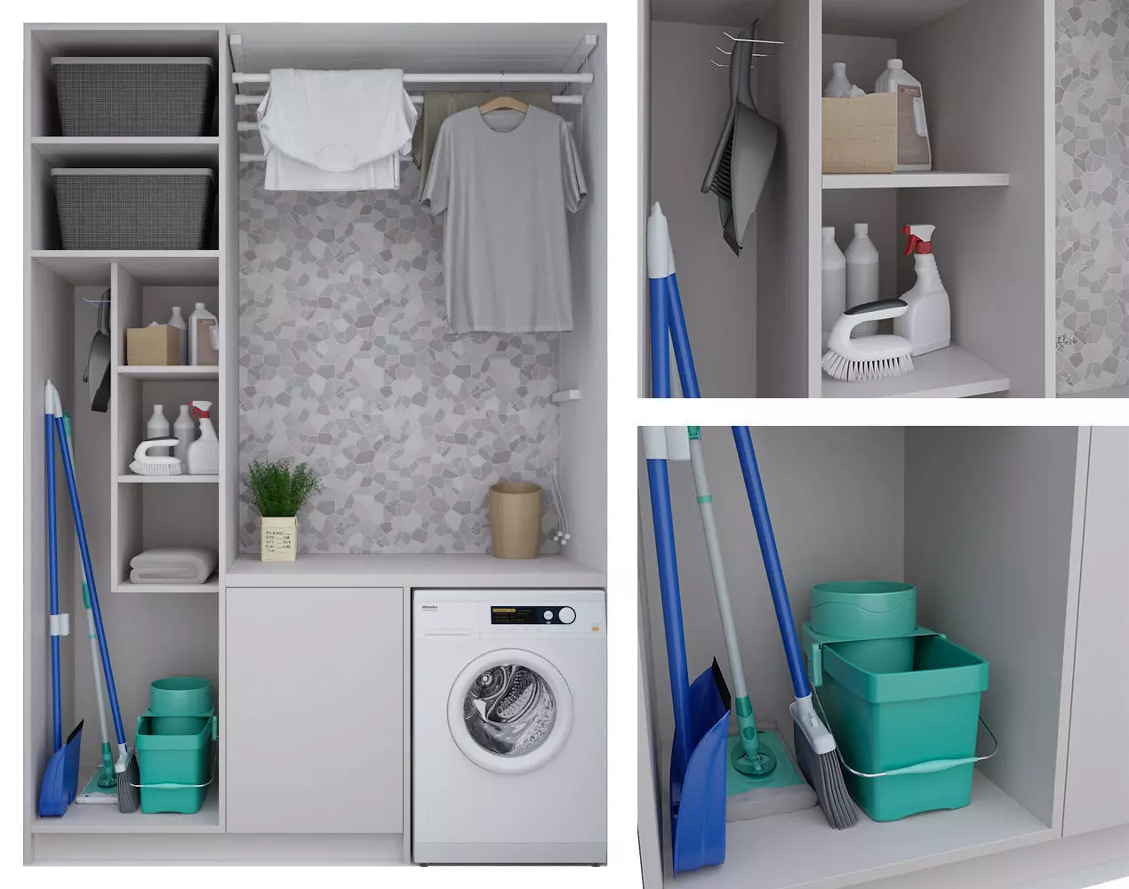 Loundry room 3D model_0