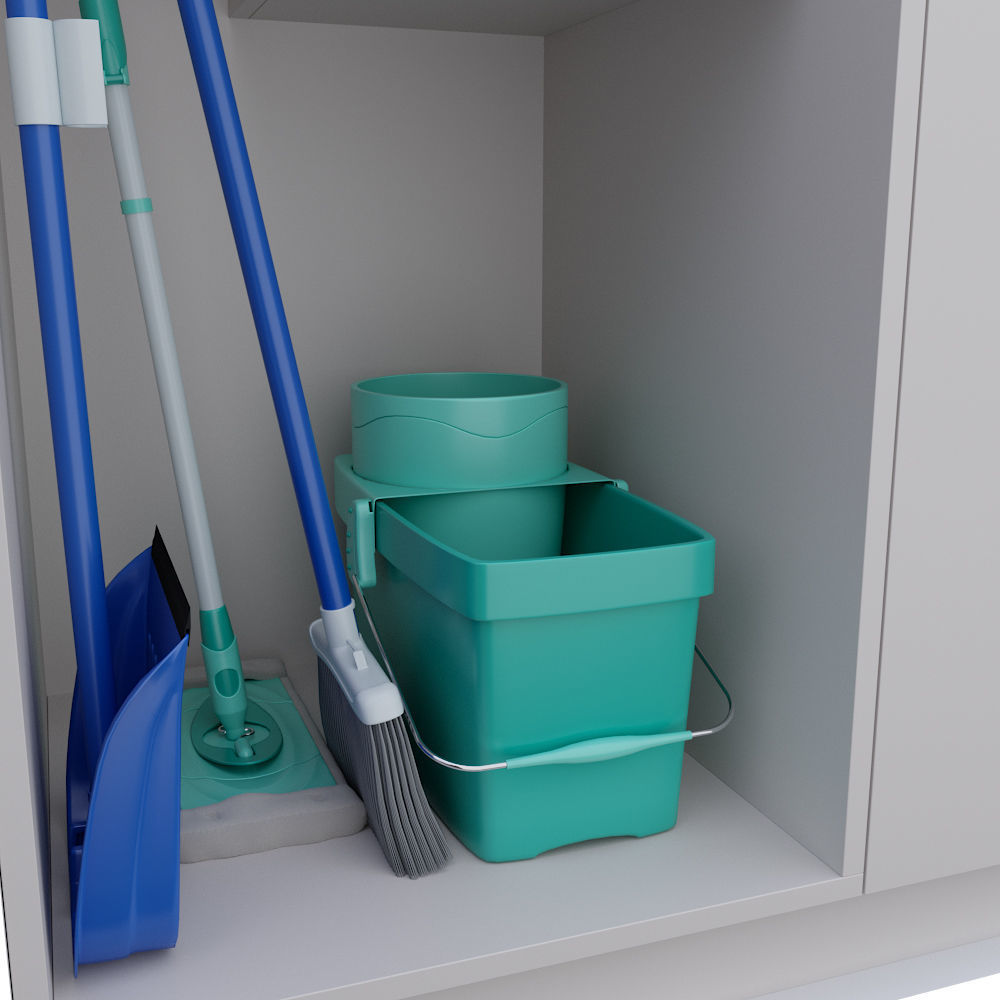 Loundry room 3D model_3