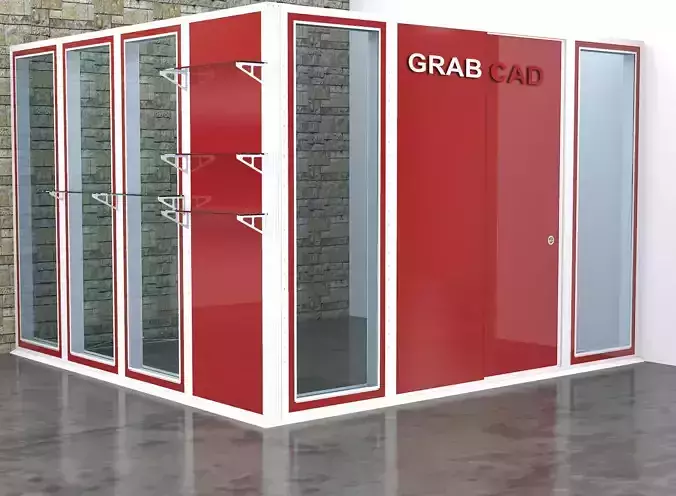 gcoffice grab bar booth