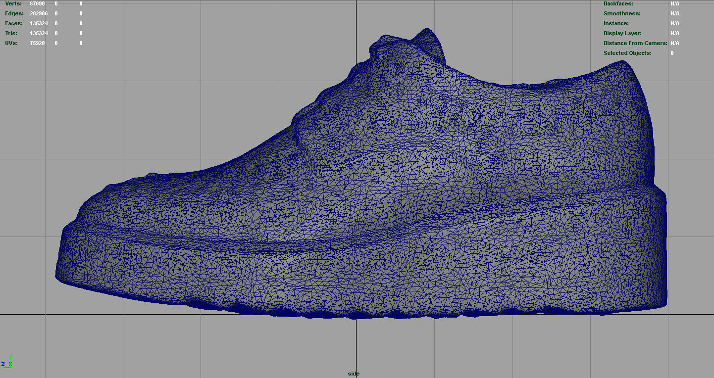 WOMENS SHOES Low-poly 3D model_11