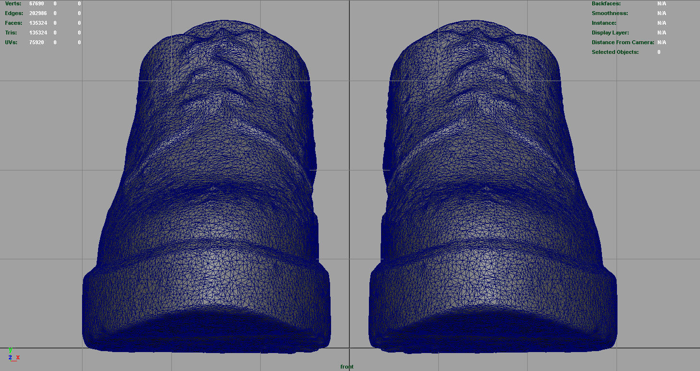 WOMENS SHOES Low-poly 3D model_9