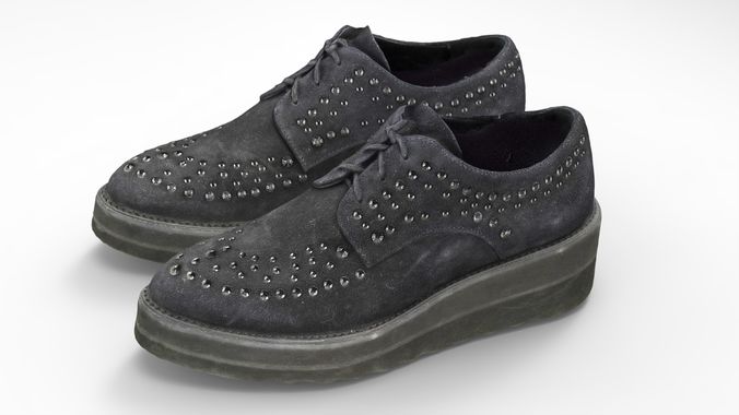 WOMENS SHOES Low-poly 3D model