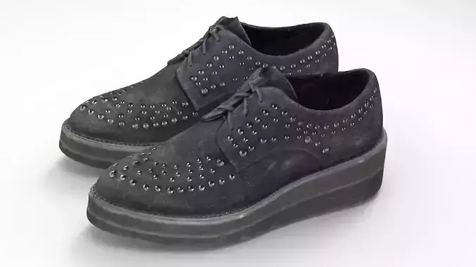 WOMENS SHOES Low-poly 3D model