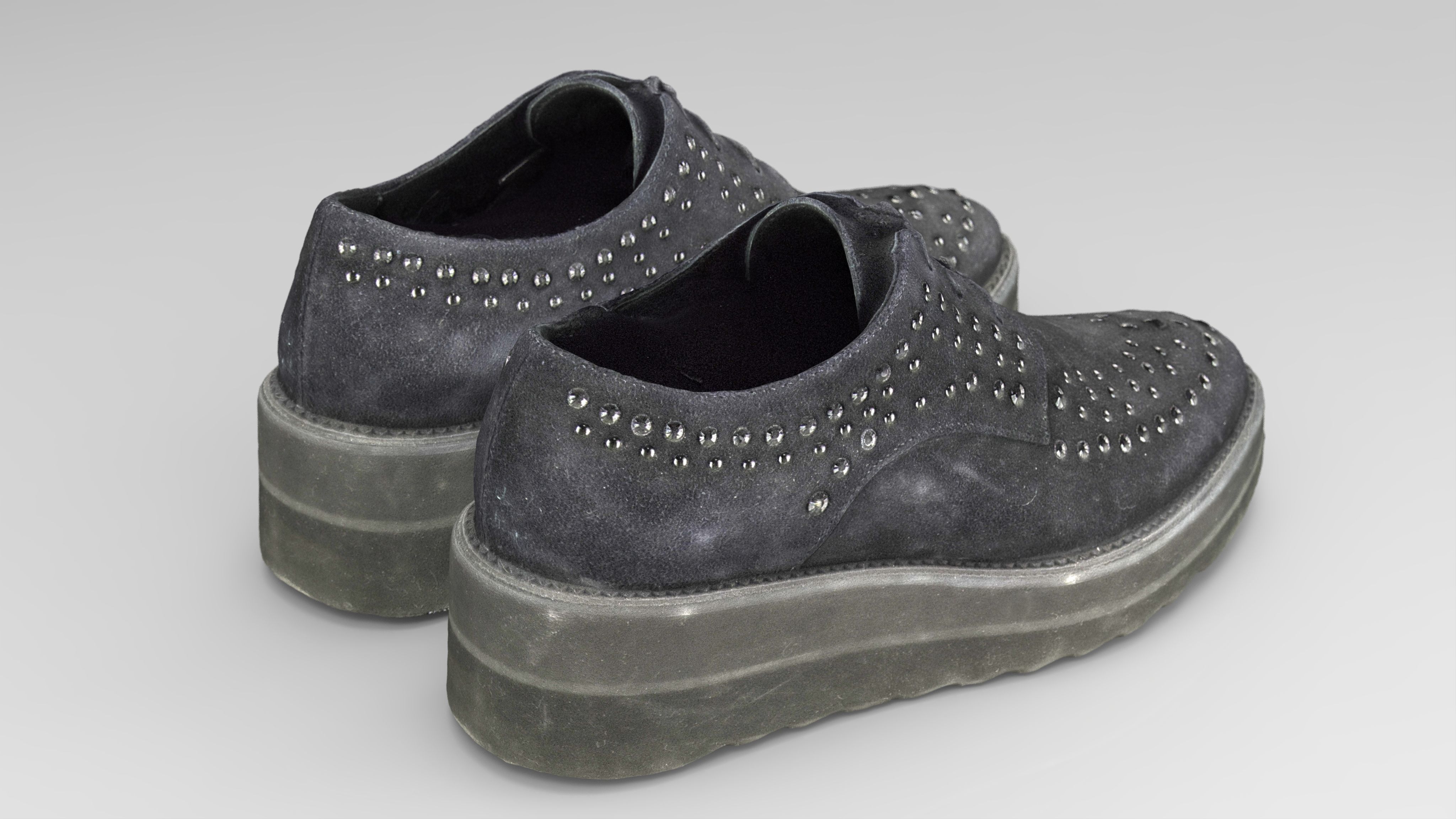 WOMENS SHOES Low-poly 3D model_6