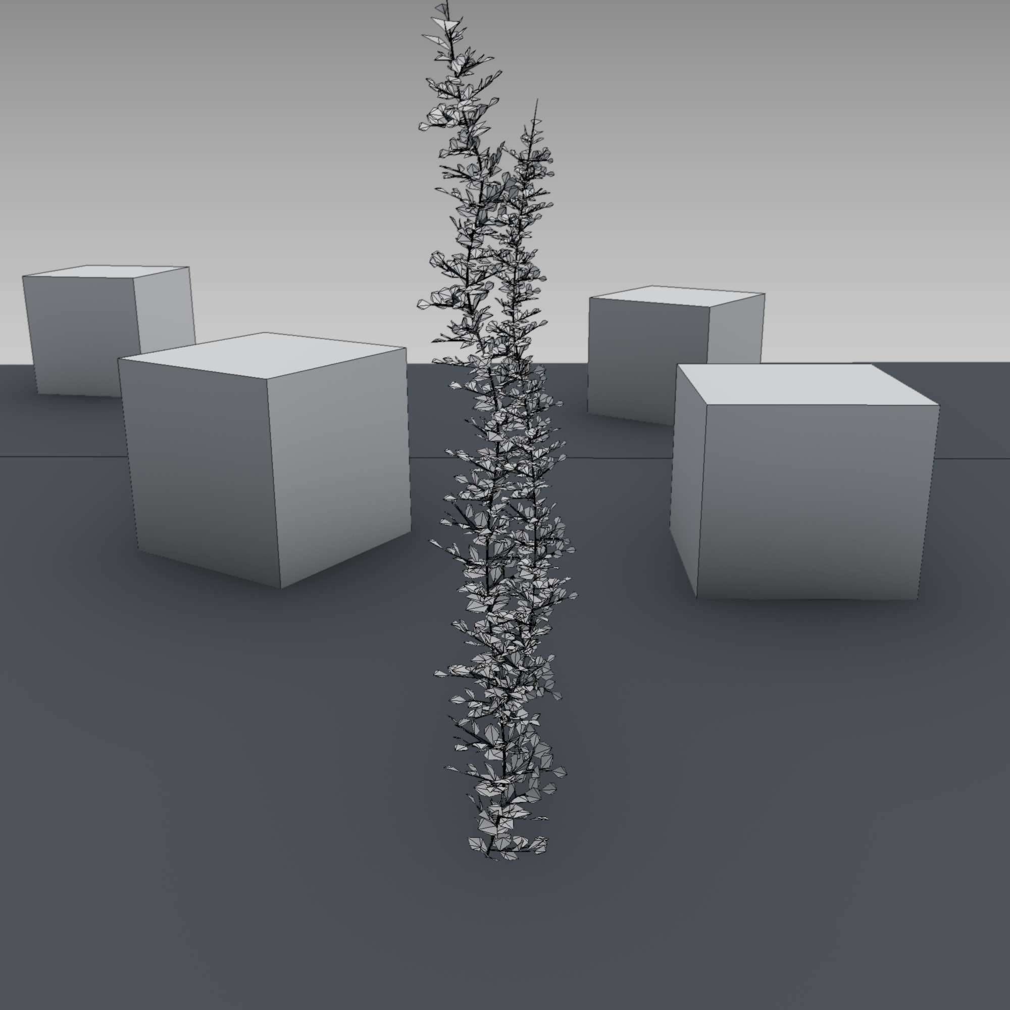 Ivy Vine - Version 2 Low-poly 3D model_17