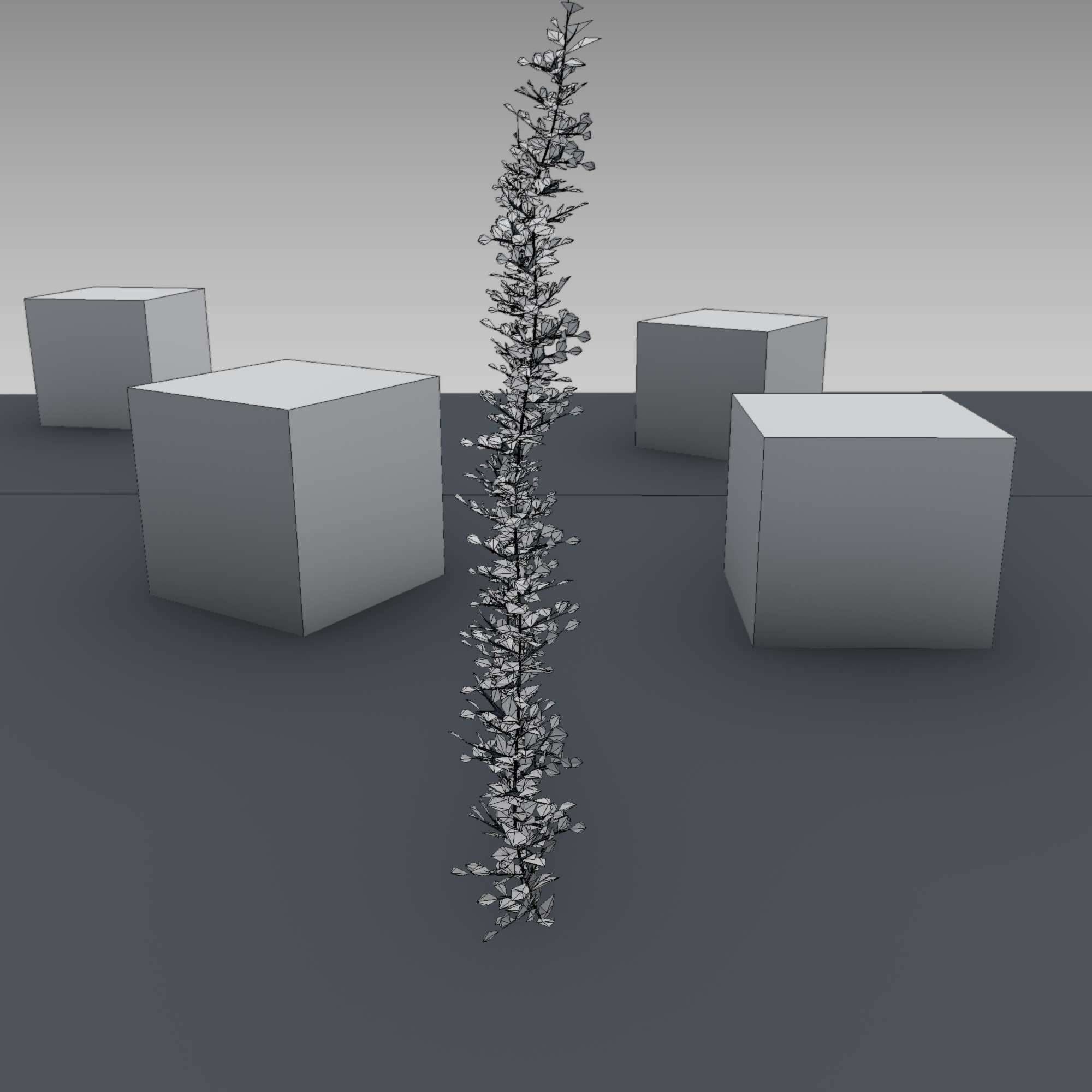 Ivy Vine - Version 2 Low-poly 3D model_26