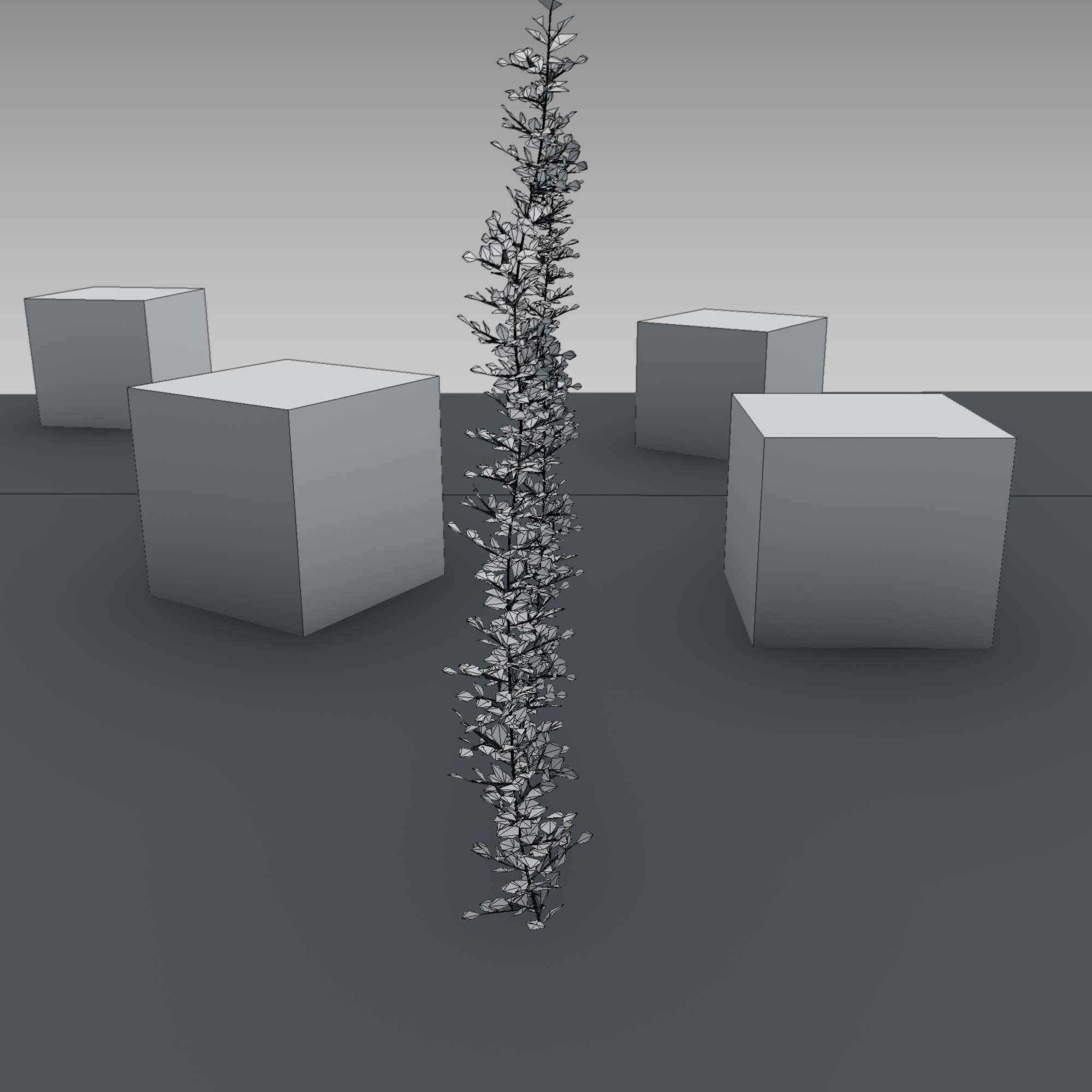 Ivy Vine - Version 2 Low-poly 3D model_21