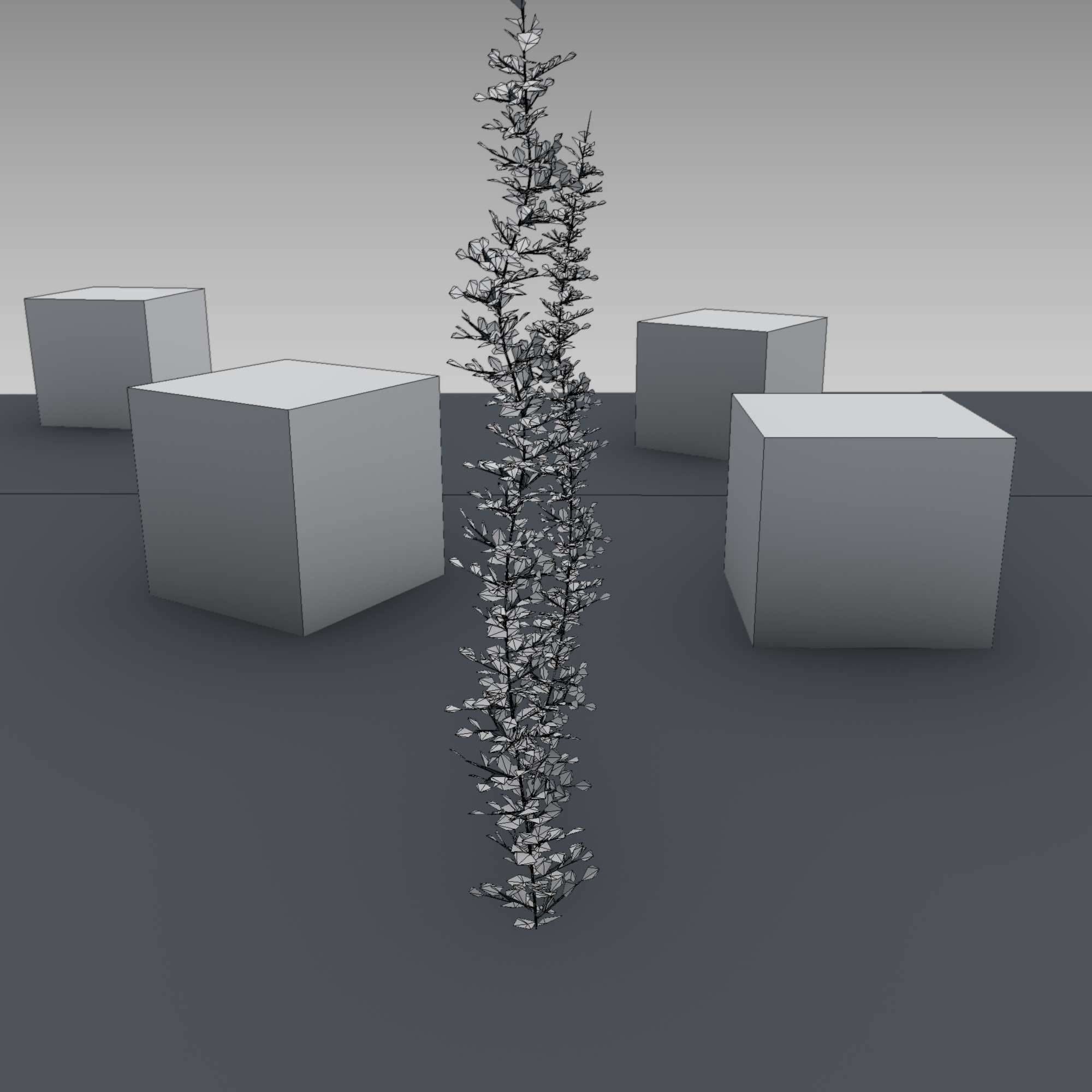 Ivy Vine - Version 2 Low-poly 3D model_16