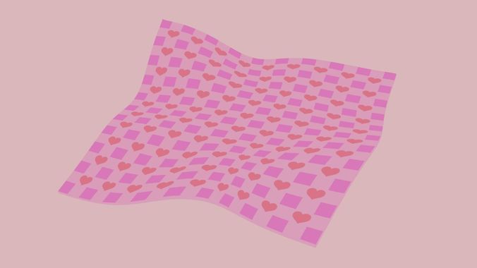 Picnic Blanket 3D model